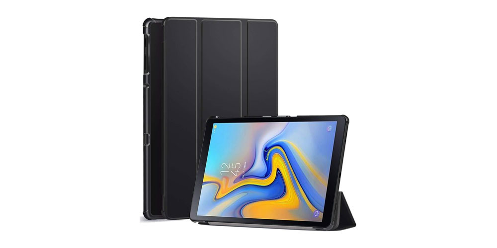 IVSO Lenovo Tab 10 Funda Case Lenovo TB-X103F Tablet Slim Smart Cover Funda Protectora de Cuero PU para Lenovo TAB10 Azul